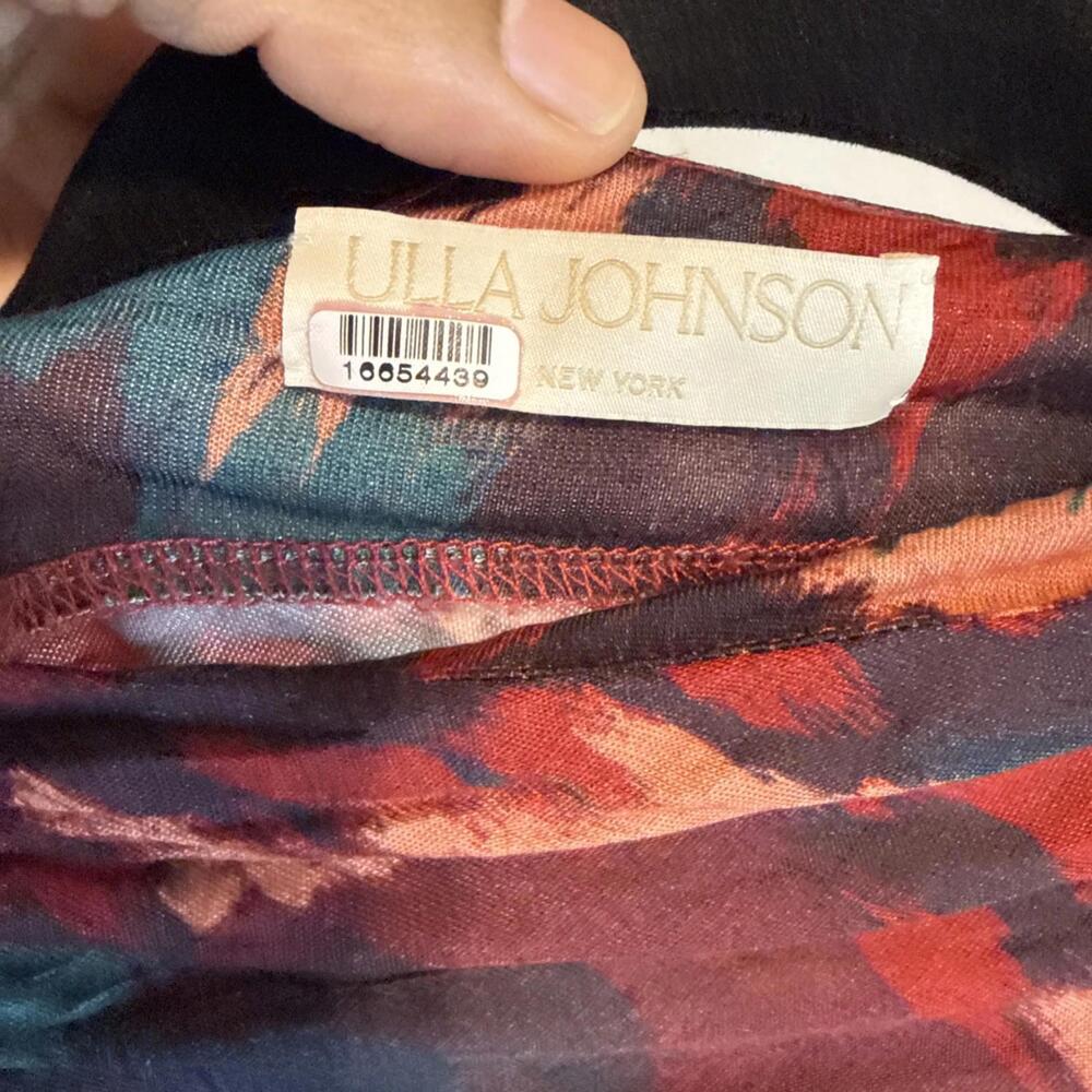 Ulla Johnson Printed Sleeveless Livia Dress w/ Side Ruching (Sz: P or 00/0) $520 - Picture 12 of 14